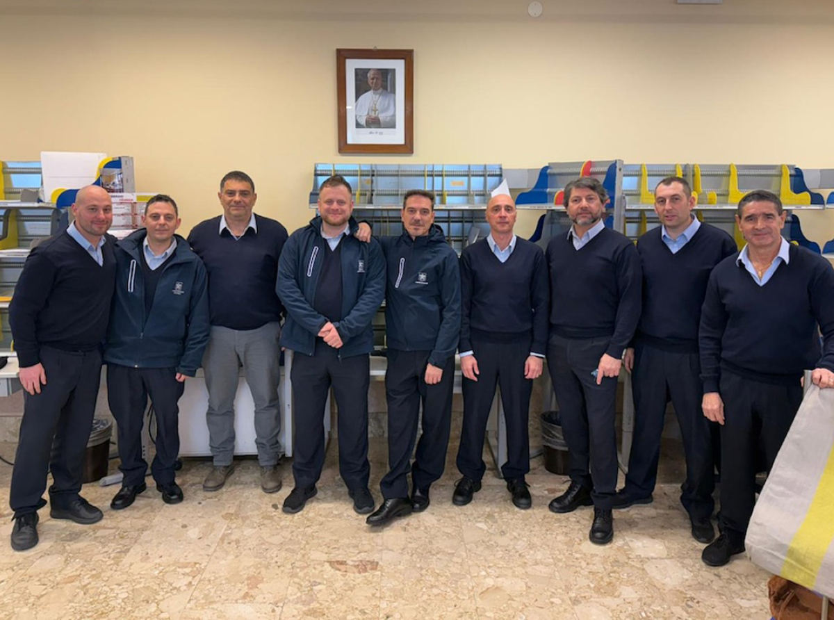 In Conversation with Two Postal Workers for the Governorate in Vatican City