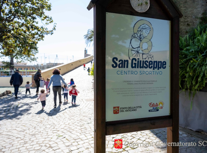 Primera salida de los niños de la Escuela Infantil “San Francisco Y Santa Clara” del Estado de la Ciudad del Vaticano