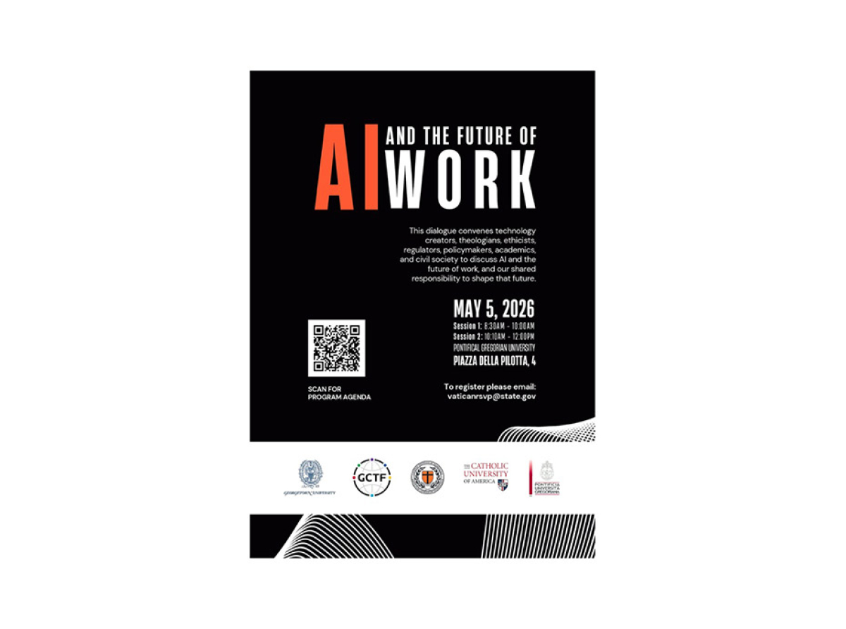 L’événement international « The AI and the Future of Work » s’est tenu à l’Université pontificale grégorienne