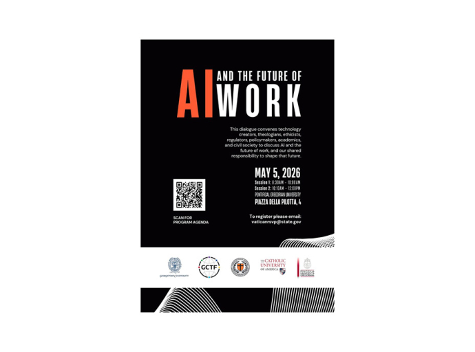 En la Pontificia Universidad Gregoriana se celebró el encuentro internacional “The AI and the Future of Work”