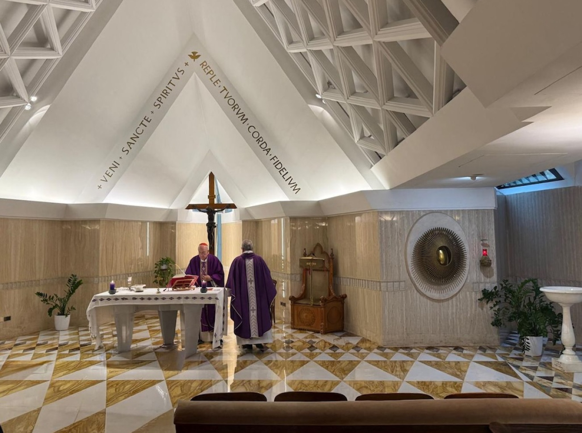 Cardinal Vérgez Alzaga celebrates Mass for the Staff of the Vatican Directorate of Health and Hygiene