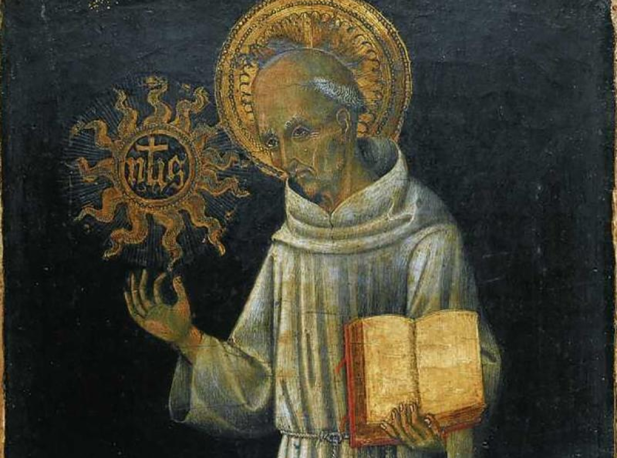 20 maggio: San Bernardino da Siena