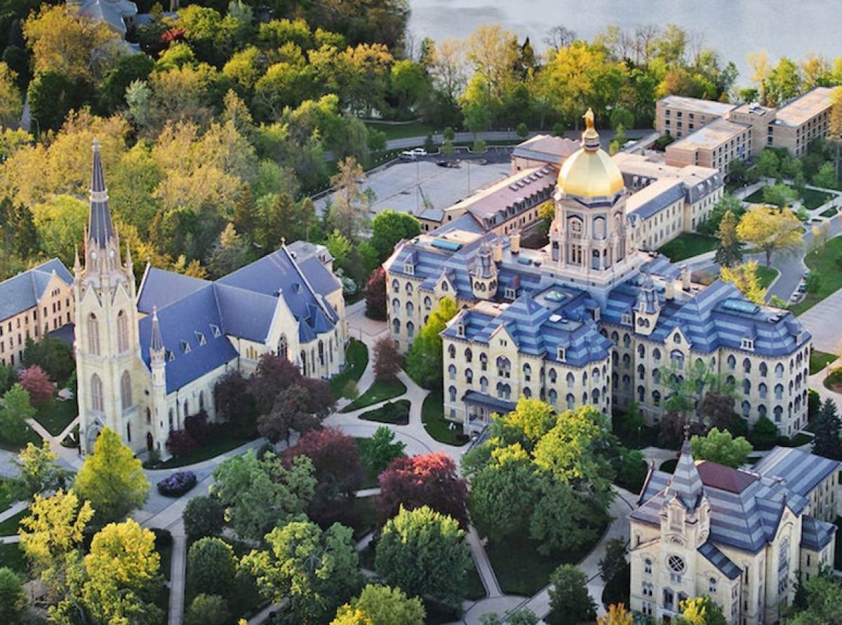 En la Universidad de Notre Dame, en Indiana, la 181.ª ceremonia de graduación