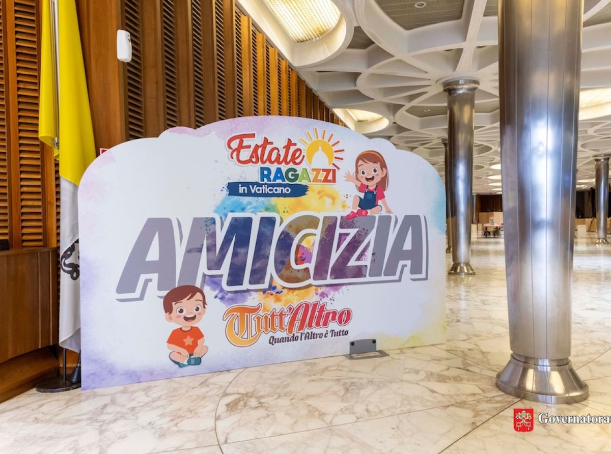 Il nuovo Gruppo Mini Club per i bambini dai 3 ai 5 anni dell’Estate Ragazzi in Vaticano 
