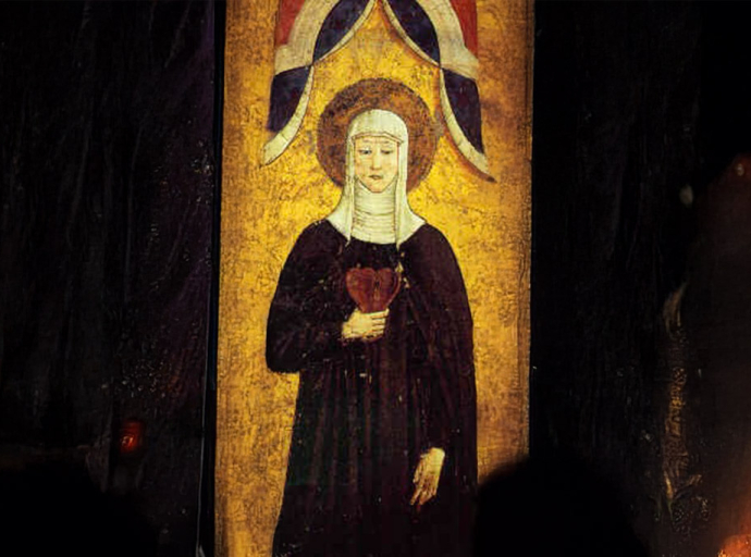 August 17: Saint Clare of Montefalco