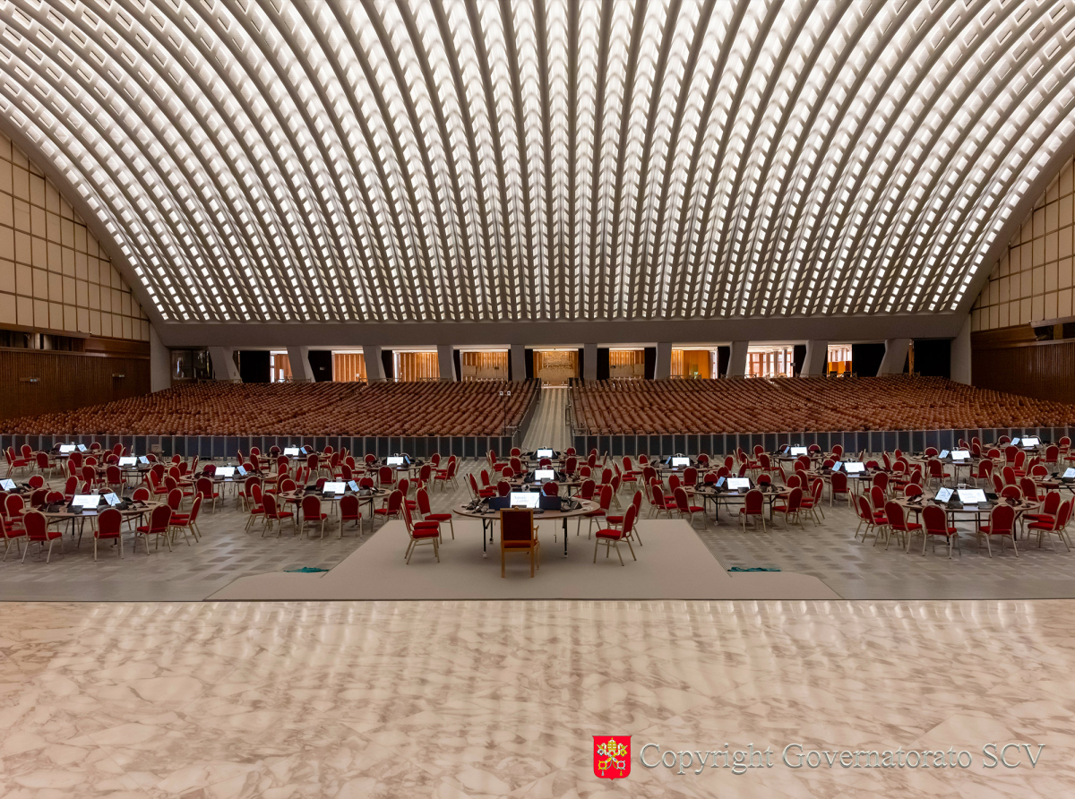 Nuova luce a LED per l’Aula Paolo VI