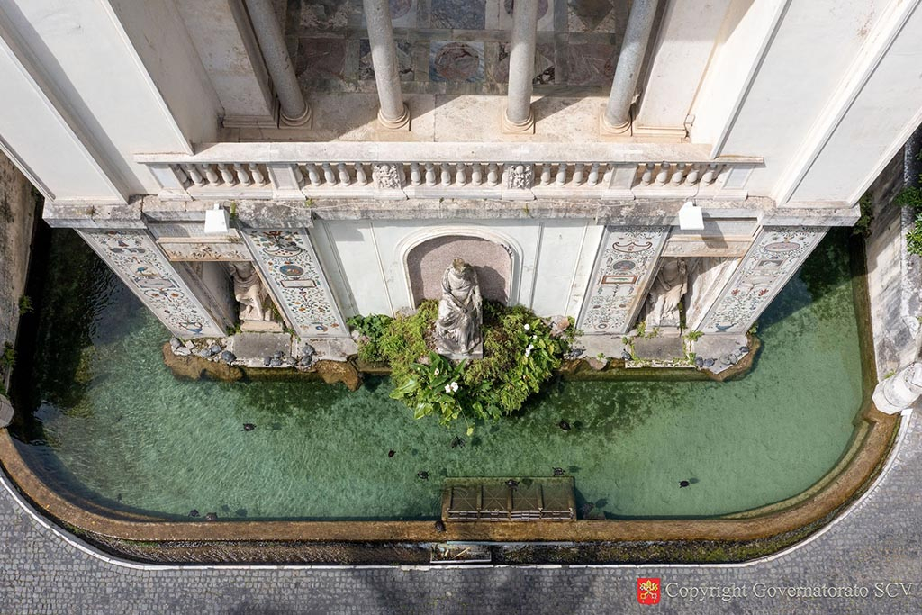 “El cuidado del agua” y la conservación de las infraestructuras hídricas vaticanas