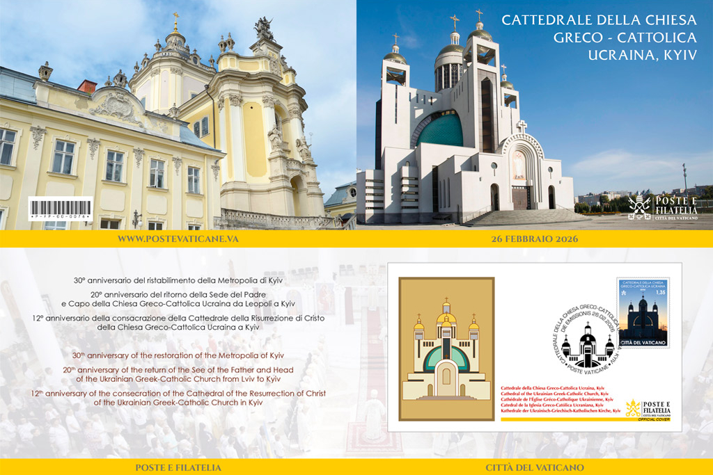 Nuevas emisiones filatélicas del Servicio de Correos y Filatelia de la Gobernación del Estado de la Ciudad del Vaticano