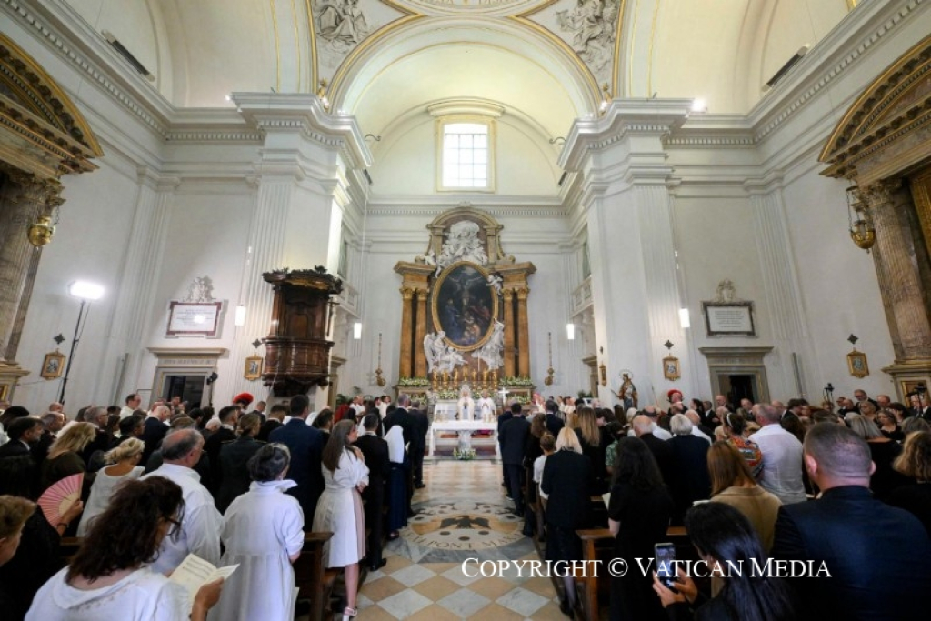 At Castel Gandolfo, Pope Leo XIV celebrated Holy Mass for the Assumption of the Blessed Virgin Mary