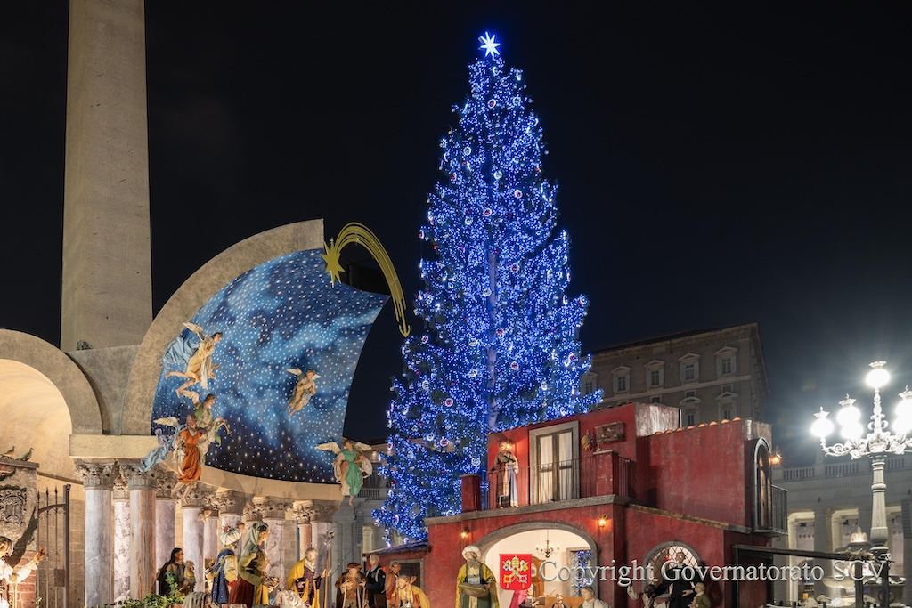 Over Fifty Thousand Smart LEDs to Illuminate the Christmas Tree in St. Peter’s Square