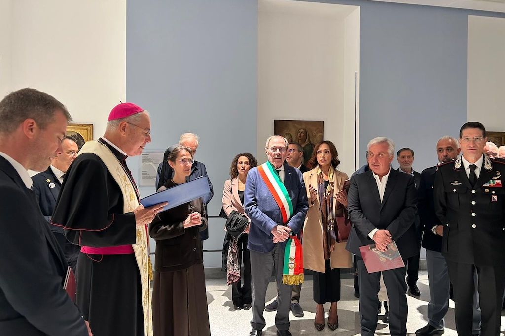 Inauguration de la Pinacothèque du sanctuaire de Pompéi 