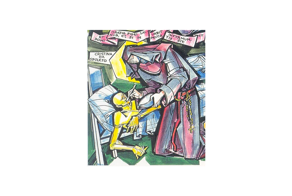 13 febbraio: Beata Cristina da Spoleto, Agostiniana 